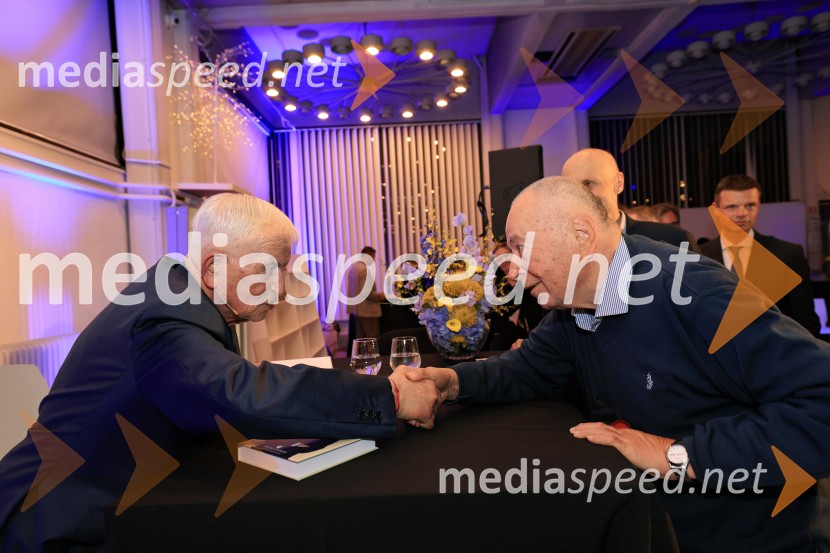 dr. Peter  Čeferin, pravnik, pisatelj;  ... Smeh na sodišču, predstavitev knjige Petra Čeferina