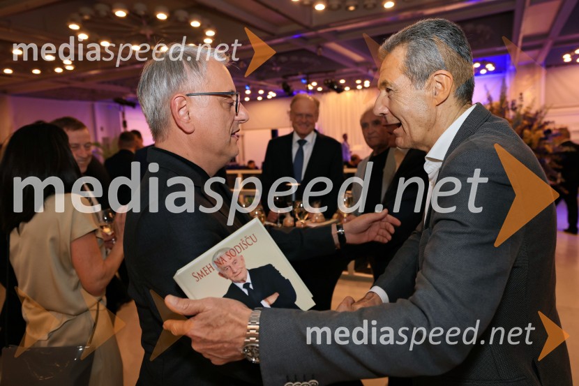 Smeh na sodišču, predstavitev knjige Petra Čeferina