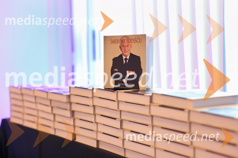 Smeh na sodišču, predstavitev knjige Petra Čeferina