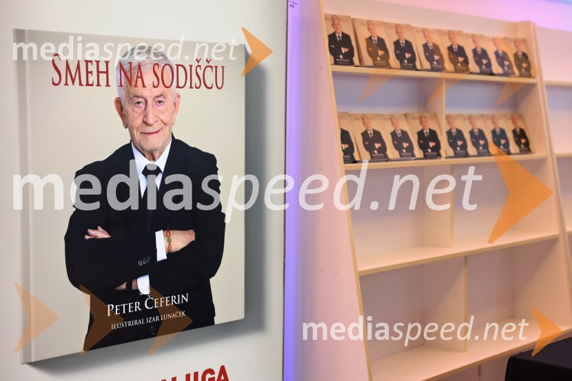 Smeh na sodišču, predstavitev knjige Petra Čeferina