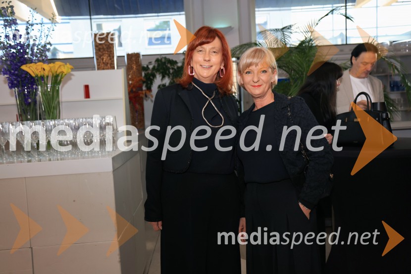  Jerneja  Kamnikar, ustanoviteljica in direktorica Vivo Catering;  Sonja Poljanšek Škrabec, lastnica Welness centra SunnySmeh na sodišču, predstavitev knjige Petra Čeferina