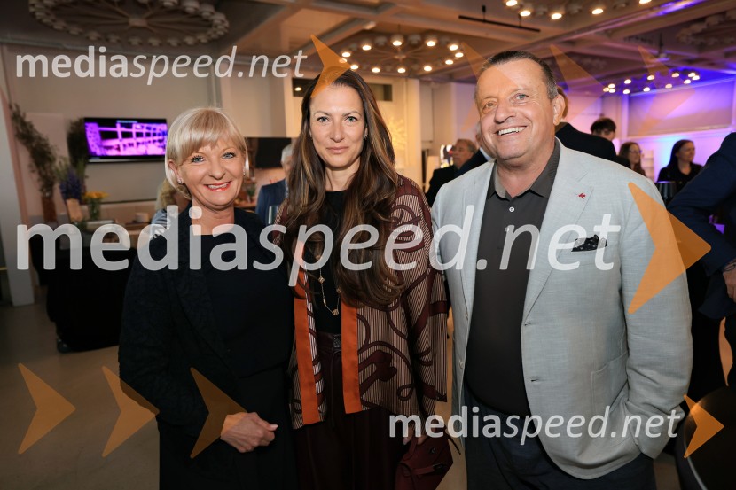  Sonja Poljanšek Škrabec, lastnica Welness centra Sunny;  ... ;  Joc Pečečnik, poslovnežSmeh na sodišču, predstavitev knjige Petra Čeferina