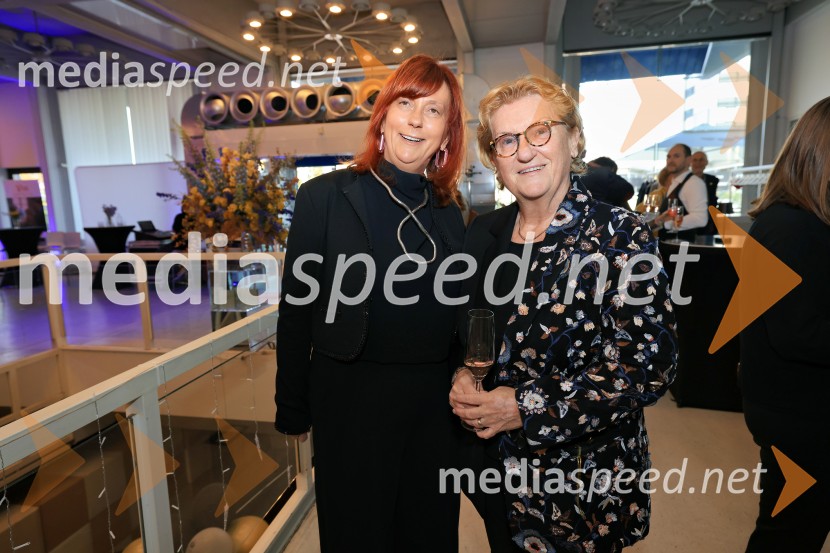  Jerneja  Kamnikar, ustanoviteljica in direktorica Vivo Catering;  Mira Šemić, somelier 3Smeh na sodišču, predstavitev knjige Petra Čeferina