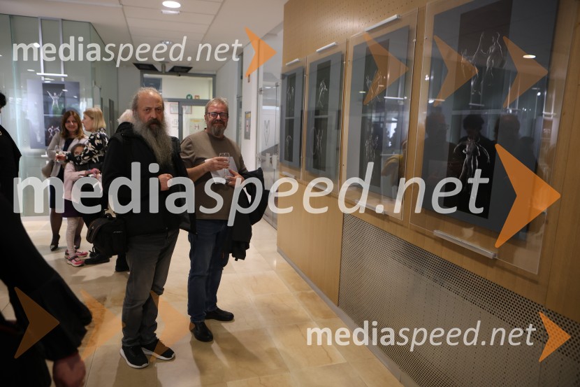 Dialog telesa, odprtje fotografske razstave, Miha Kacafura