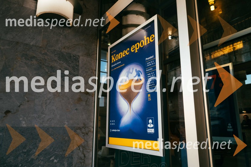 Konec epohe, premiera, SNG Nova Gorica