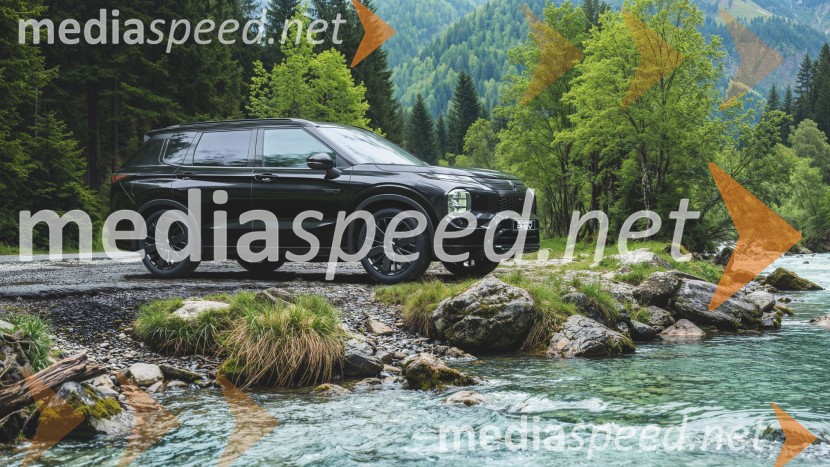 Mitsubishi Outlander PHEV dobil ekskluzivno različico BLACK Edition