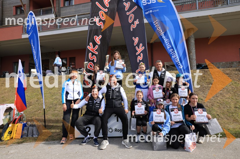 Smučanje, Vzhodna regija, U10 in U12, zaključek sezone 2025 / 2026