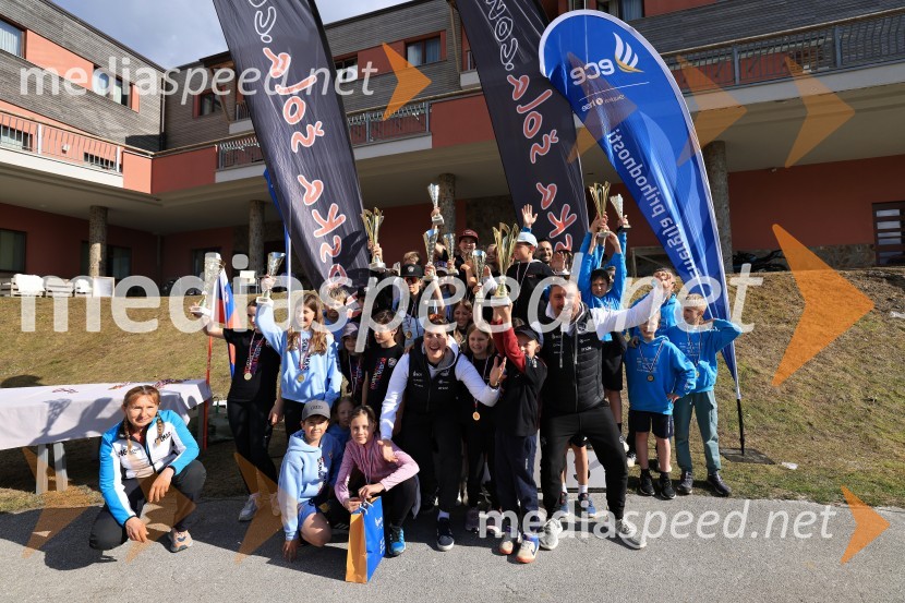 Smučanje, Vzhodna regija, U10 in U12, zaključek sezone 2025 / 2026