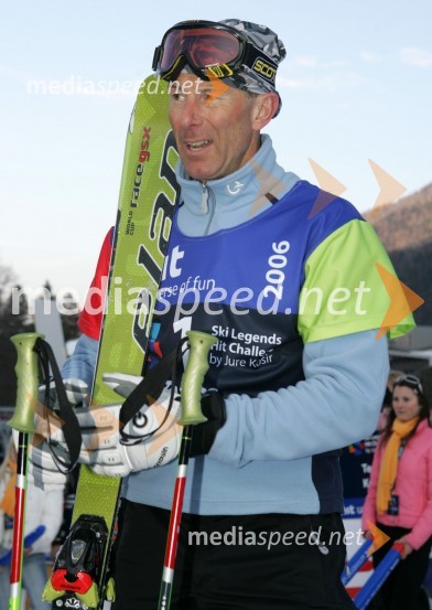 Ingemar Stenmark, nekdanji švedski smučarJure Košir, poslovilna tekma