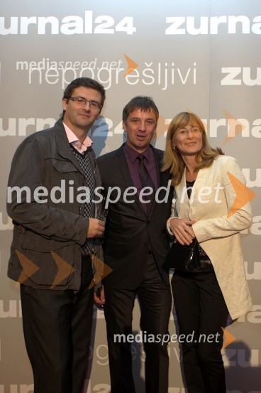 ..., Tomaž Bergoč, odgovoren za področje prodaje in trženja pri Žurnalu ter Janja Božič Marolt, predsednica uprave MedianaŽurnalova zabava