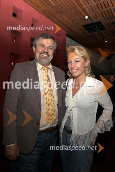 Mojca Horvat, plesna koreografinja in njen mož Ivan ŠkerjanecBroadway, muzikal