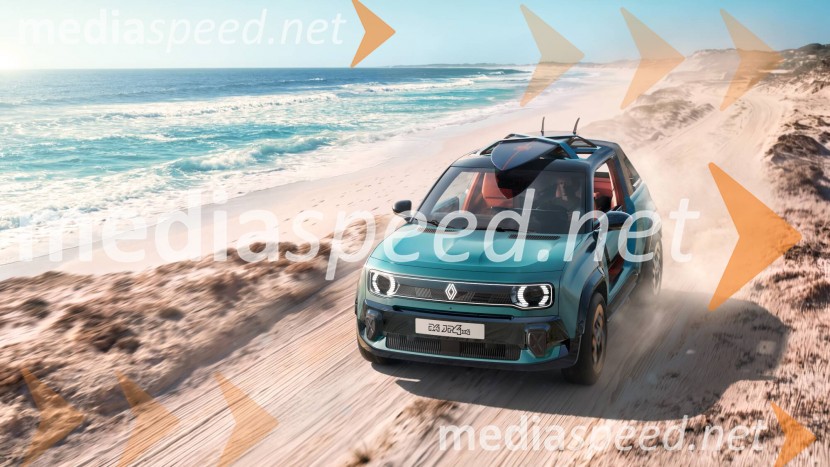 Renault predstavlja Renault 4 JP4x4 Concept: Različico Renault 4 v duhu
