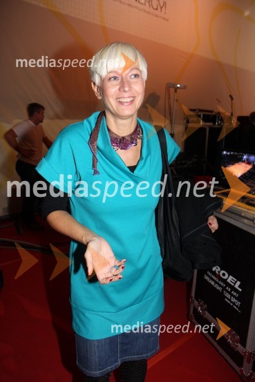 Barbra Drnač, plesna novinarka in urednica oddaje Parada plesaSvetovno prvenstvo v latinskoameriških plesih 2009