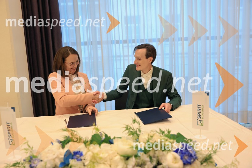 Domen Prevc in Spirit Slovenija podpisala pogodbo o promocijskem sodelovanju