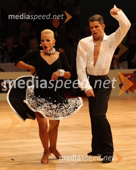 Jagoda Štrukelj in Jurij Batagelj, SlovenijaSvetovno prvenstvo v latinskoameriških plesih 2009