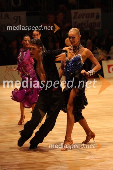 Nadiya Bychkova in Miha Vodičar, SlovenijaSvetovno prvenstvo v latinskoameriških plesih 2009