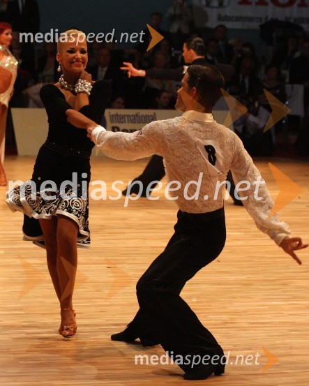 Jagoda Štrukelj in Jurij Batagelj, SlovenijaSvetovno prvenstvo v latinskoameriških plesih 2009