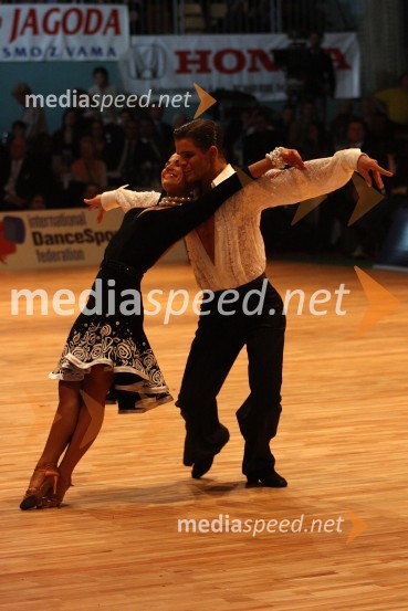 Jagoda Štrukelj in Jurij Batagelj, SlovenijaSvetovno prvenstvo v latinskoameriških plesih 2009