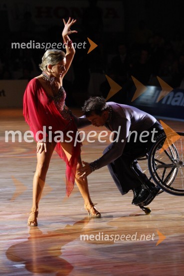 Maxim Sedakov in Svetlana Kukushkina, plesalcaSvetovno prvenstvo v latinskoameriških plesih 2009
