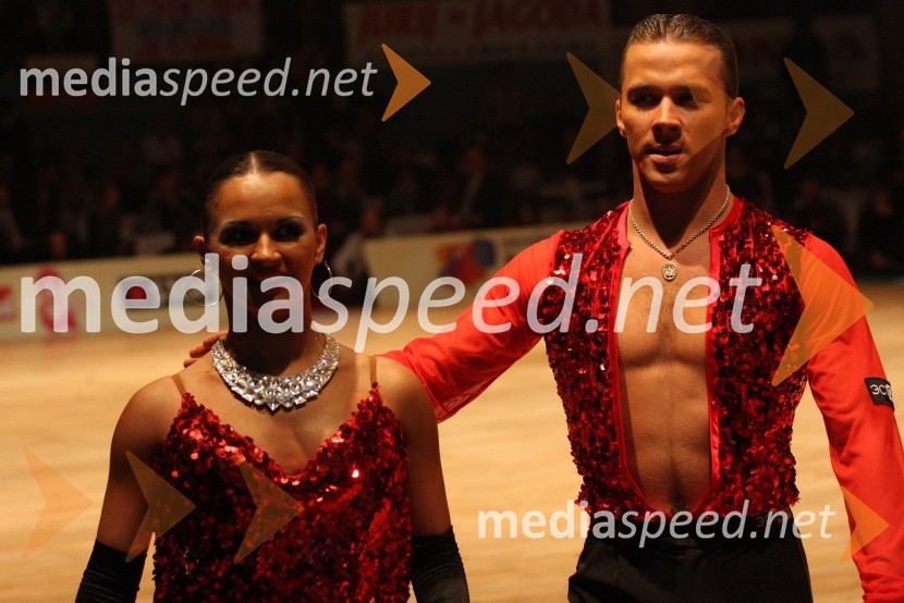 Anna Kuzminskaya in Andrey Zaytsev, RusijaSvetovno prvenstvo v latinskoameriških plesih 2009