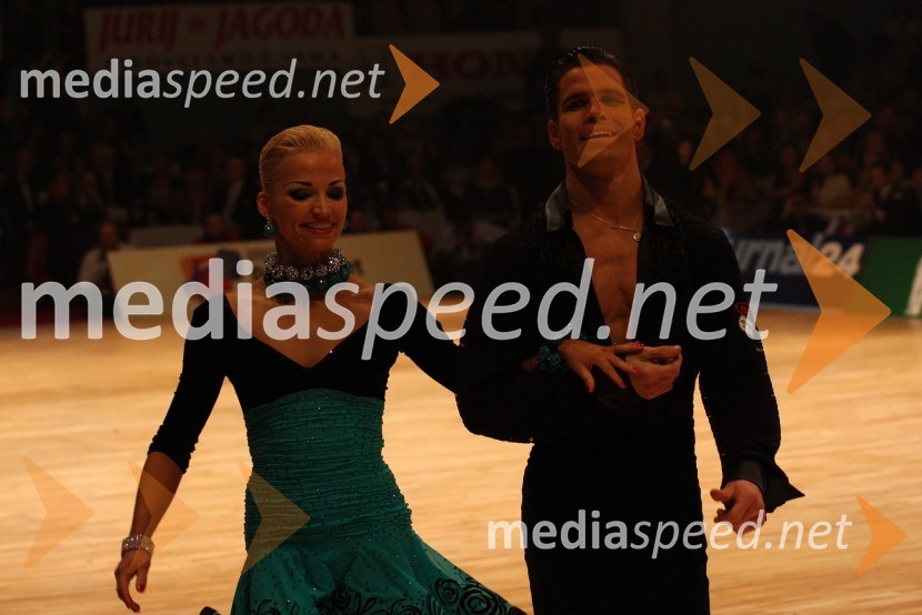Jagoda Štrukelj in Jurij Batagelj, SlovenijaSvetovno prvenstvo v latinskoameriških plesih 2009
