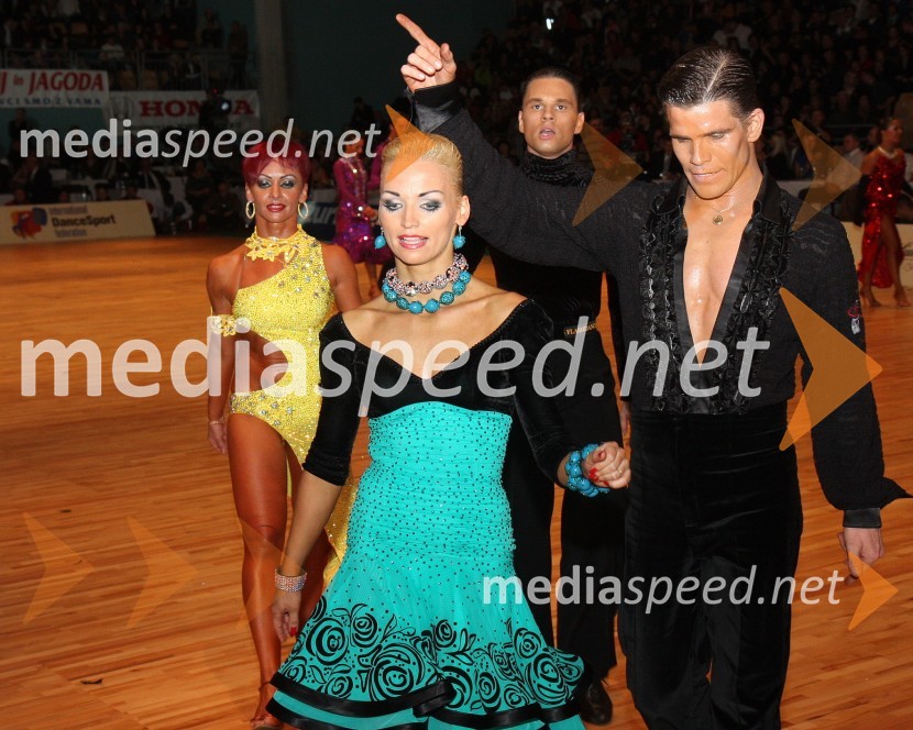 Jagoda Štrukelj in Jurij Batagelj, SlovenijaSvetovno prvenstvo v latinskoameriških plesih 2009