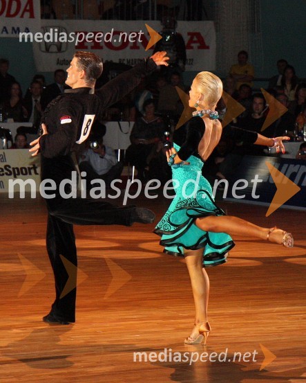 Jagoda Štrukelj in Jurij Batagelj, SlovenijaSvetovno prvenstvo v latinskoameriških plesih 2009