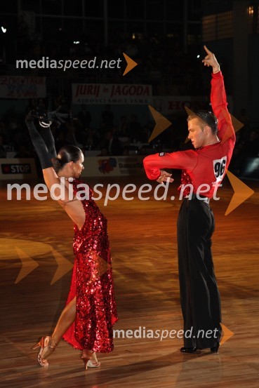 Anna Kuzminskaya in Andrey Zaytsev, RusijaSvetovno prvenstvo v latinskoameriških plesih 2009