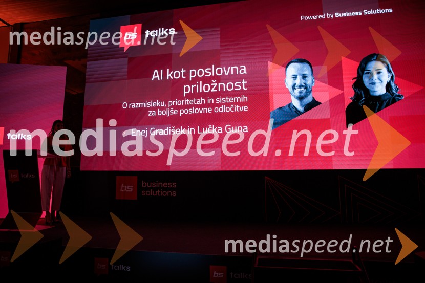 Digitalizacija in umetna inteligenca kot ključ do konkurenčnosti: BS Talks združil vodilne strokovnjake in odločevalce