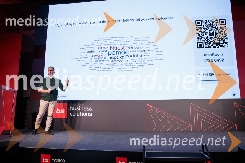 Digitalizacija in umetna inteligenca kot ključ do konkurenčnosti: BS Talks združil vodilne strokovnjake in odločevalce