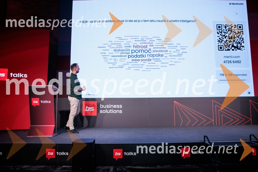 Digitalizacija in umetna inteligenca kot ključ do konkurenčnosti: BS Talks združil vodilne strokovnjake in odločevalce