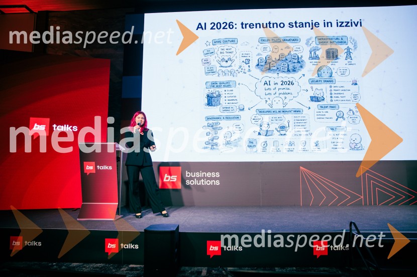 Digitalizacija in umetna inteligenca kot ključ do konkurenčnosti: BS Talks združil vodilne strokovnjake in odločevalce