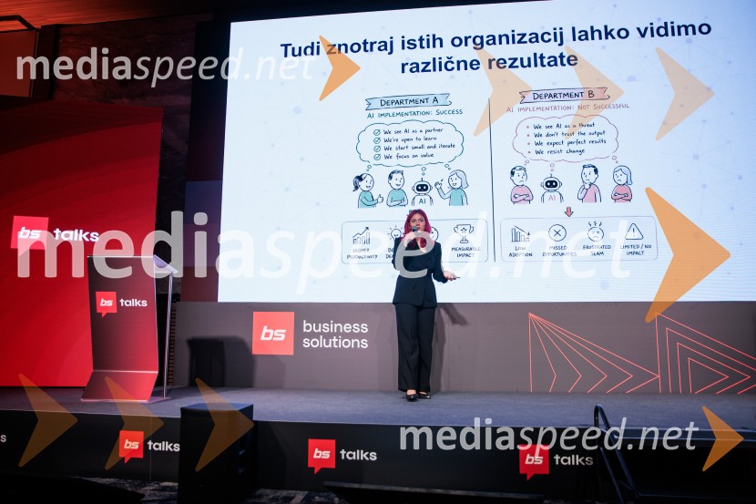Digitalizacija in umetna inteligenca kot ključ do konkurenčnosti: BS Talks združil vodilne strokovnjake in odločevalce