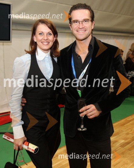 Katarina Venturini in Andrej Škufca, nekdanja plesalcaSvetovno prvenstvo v latinskoameriških plesih 2009