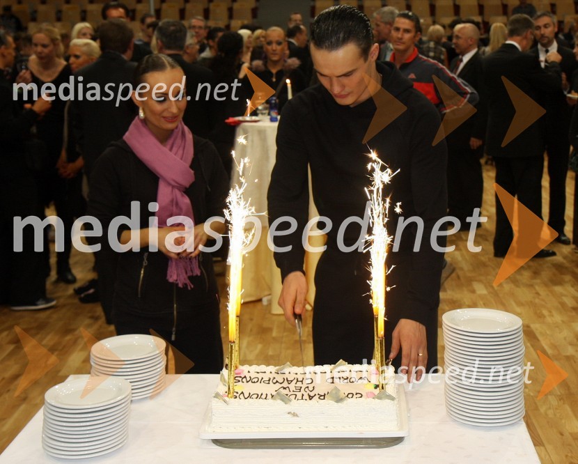 Anna Firstova in Alexey Silde, Rusija, svetovna prvaka v latinskoameriških plesih 2009Svetovno prvenstvo v latinskoameriških plesih 2009
