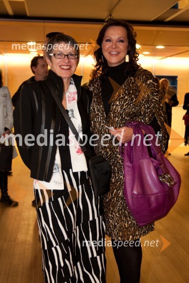 Bojana Leskovar, predstavnica za odnose z javnostmi Ministrstva za kulturo in Miša Molk20. ljubljanski mednarodni filmski festival LIFFe, otvoritev