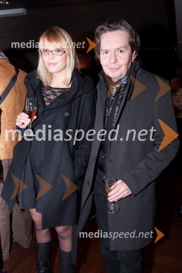 Maja Zupan in Andrej Košak, režiser20. ljubljanski mednarodni filmski festival LIFFe, otvoritev