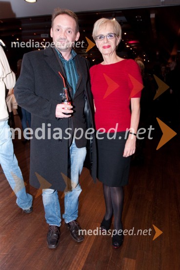 Ludvik Bagari, igralec in Metka Premerl, slavistka20. ljubljanski mednarodni filmski festival LIFFe, otvoritev