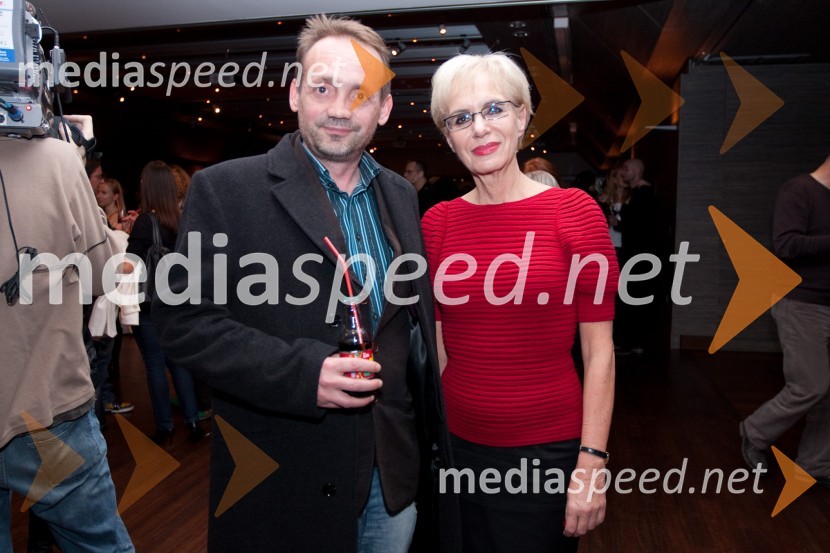 Ludvik Bagari, igralec in Metka Premerl, slavistka20. ljubljanski mednarodni filmski festival LIFFe, otvoritev