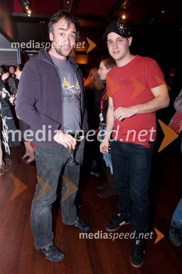 Janez Burger, režiser in Mitja Okorn, režiser20. ljubljanski mednarodni filmski festival LIFFe, otvoritev