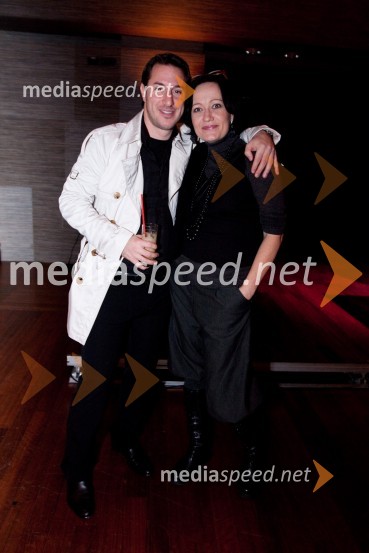 Jan Bučar, igralec in Maja Gal Štromar, igralka20. ljubljanski mednarodni filmski festival LIFFe, otvoritev