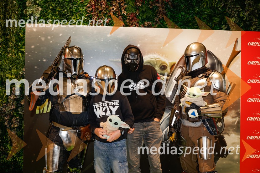 Mandalorec in Grogu, premiera, Cineplexx
