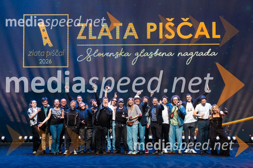 Zlata piščal 2026, podelitev glasbenih nagrad