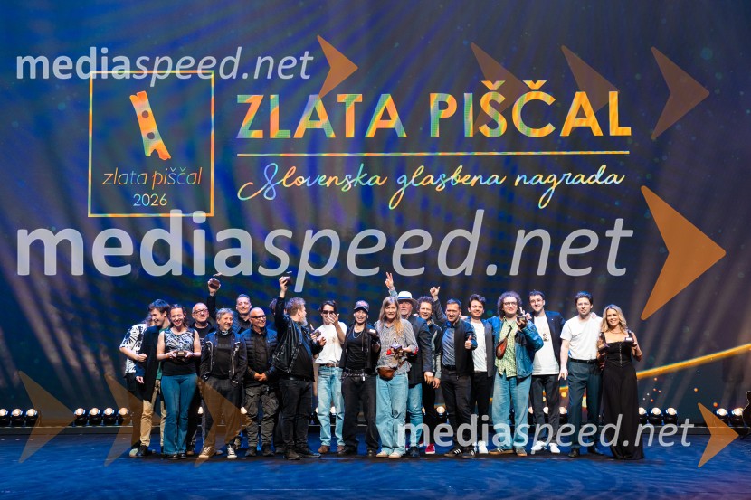 Zlata piščal 2026, podelitev glasbenih nagrad