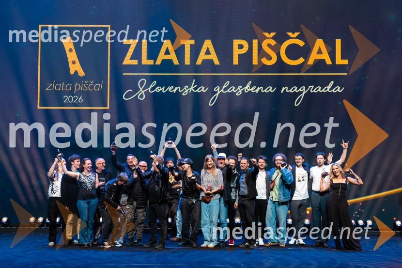Zlata piščal 2026, podelitev glasbenih nagrad