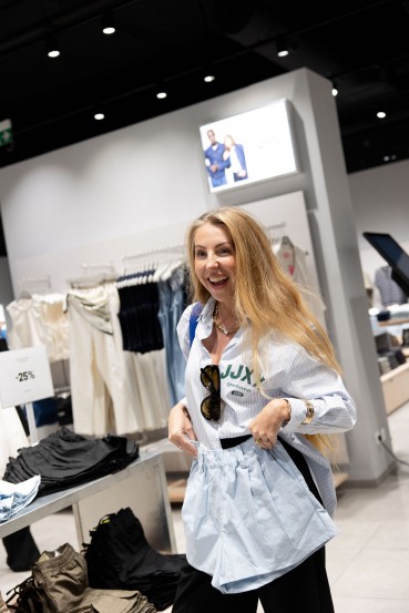Modna novica pomladi: največji JACK&JONES v Sloveniji odprl vrata, premierno predstavljeni tudi ženska linija JJXX in JJ Kids