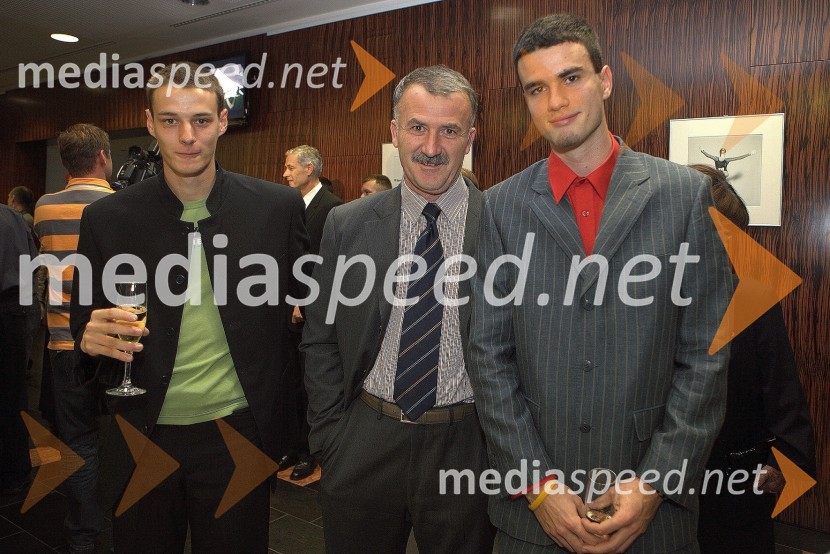 Blaž Grad, atlet, Jože Kozjan in Jošt Kozan, atletRazglasitev najboljših atletov in atletinj v letu 2009