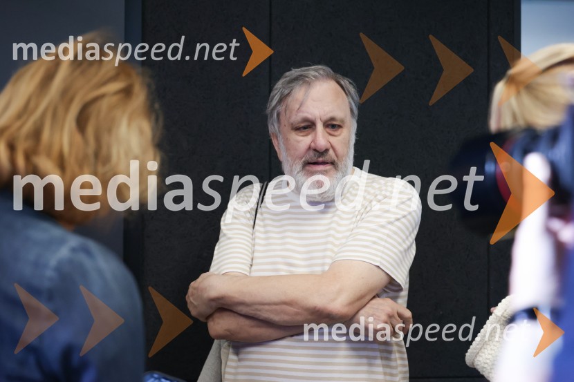 dr. Slavoj Žižek, filozofSlavoj Žižek, predstavitev nove knjige Kdo si ti?