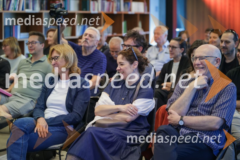  Alenka Zupančič, filozofinja;  ... ; Dr. Mladen Dolar, filozofSlavoj Žižek, predstavitev nove knjige Kdo si ti?