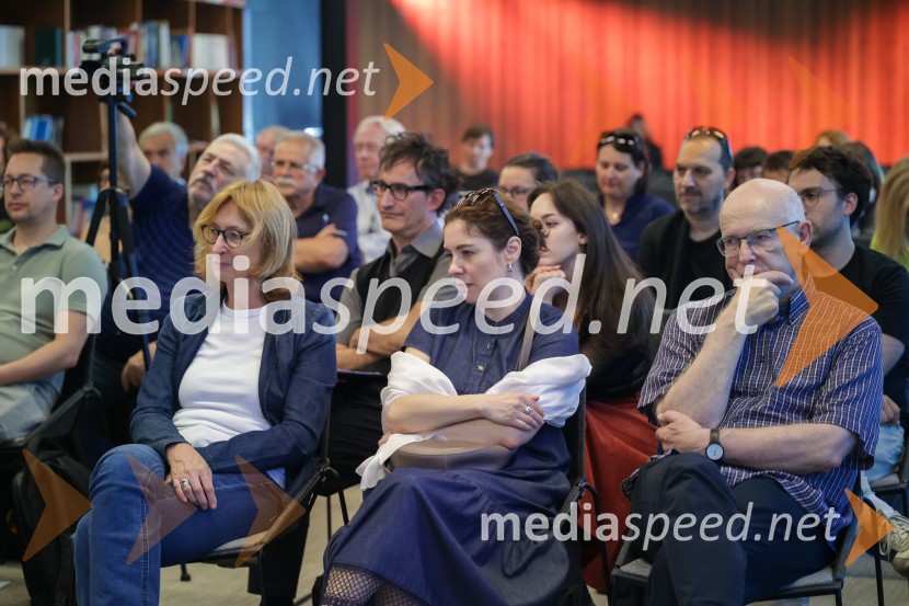  Alenka Zupančič, filozofinja;  ... ; Dr. Mladen Dolar, filozofSlavoj Žižek, predstavitev nove knjige Kdo si ti?